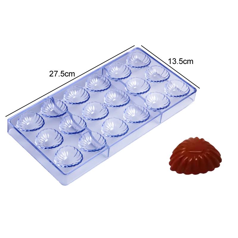 Chocolate Mold Plastic Creative Household Kitchen Baking Tools Food Grade Candy Baking Mold Various Styles DIY Baking Mold TMZ