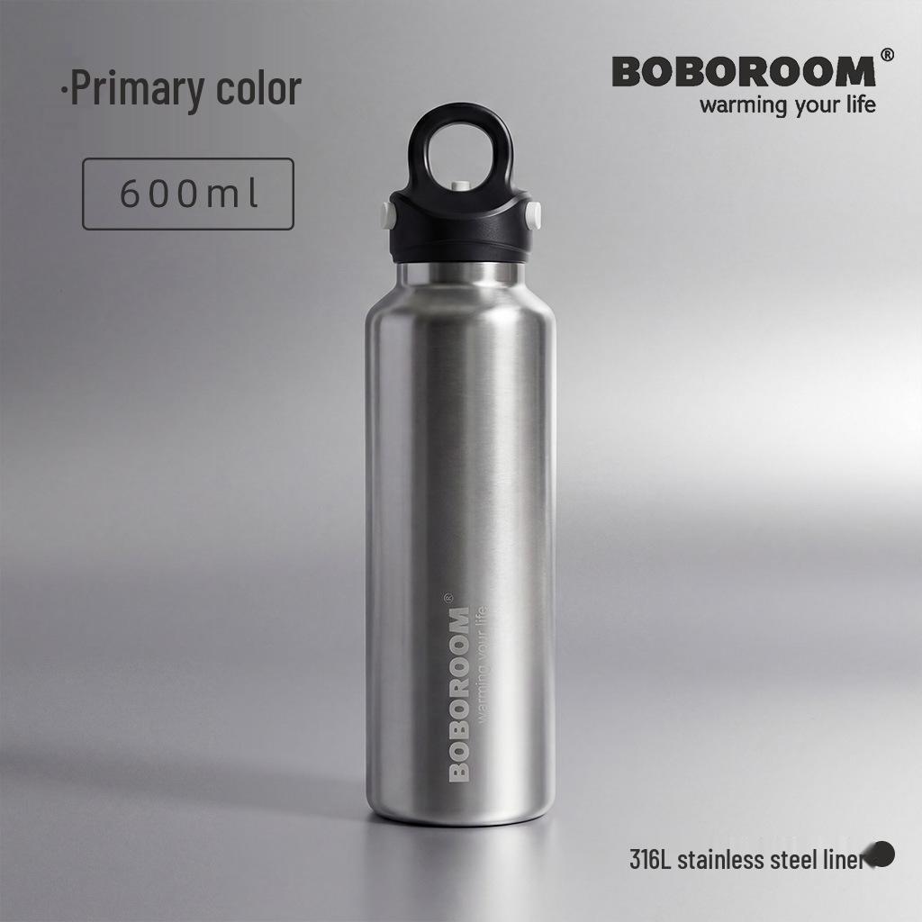 

Large Capacity Insulated Sports Thermos Cup for Summer Outdoor Use 600ML
