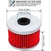 Oil Filter for TRX300 Fourtrax 300 1988-2001 TRX350 Rancher 350 2000-2006 TRX