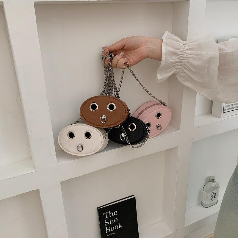 Niche Design Bag Spring New Fashion Trend Shoulder Messenger Bag Women's Casual Simple Small Round Bag
