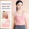 Peach Arc U-shaped Sports Vest