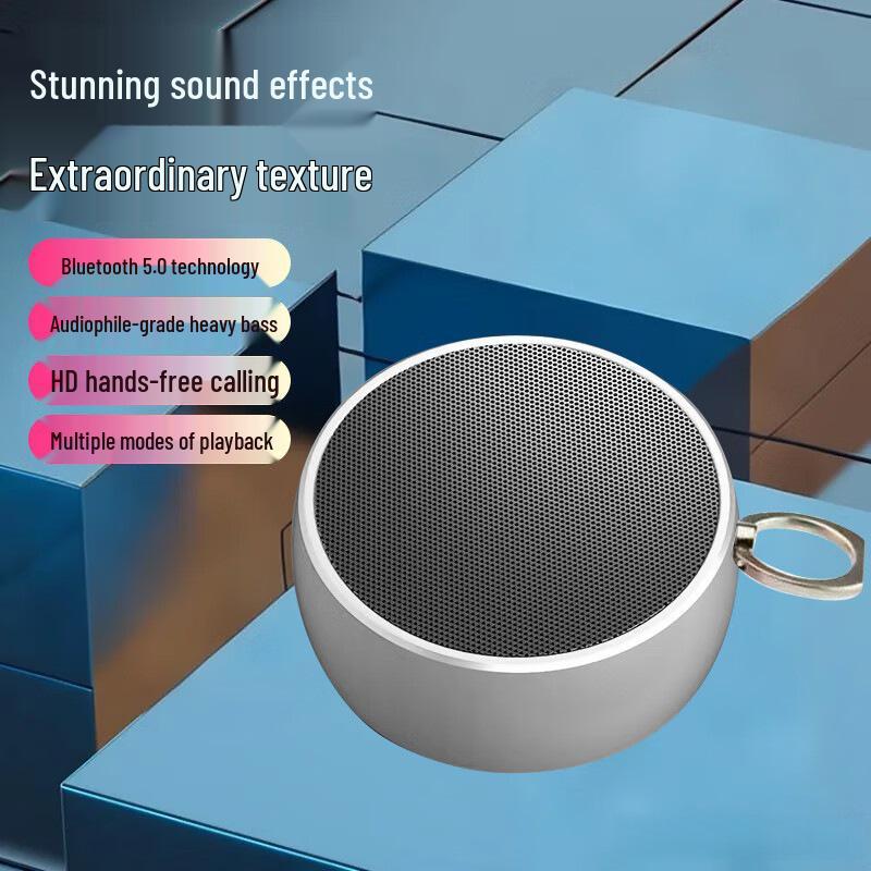 

BS02 Portable Bluetooth Speaker: High-Quality Sound for Home, Bedroom, and Outdoor Camping