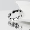 Fashionable Heart Crossed Index Ring For Women Simple And Personalized Trendy Knuckle Ring