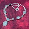 Aquamarine & Blue Topaz Handmade Latest Design Jewelry Necklace, 925 Solid Sterling Silver Gemstone Necklace, Gift For Mother