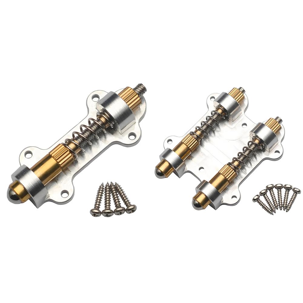 Guitar Brass Tremolo Stabilizer for Floyd Rose Floating Tremolo Bridge Systems Tremolo Bridge Stopper Stabilizer Tremsetter Set