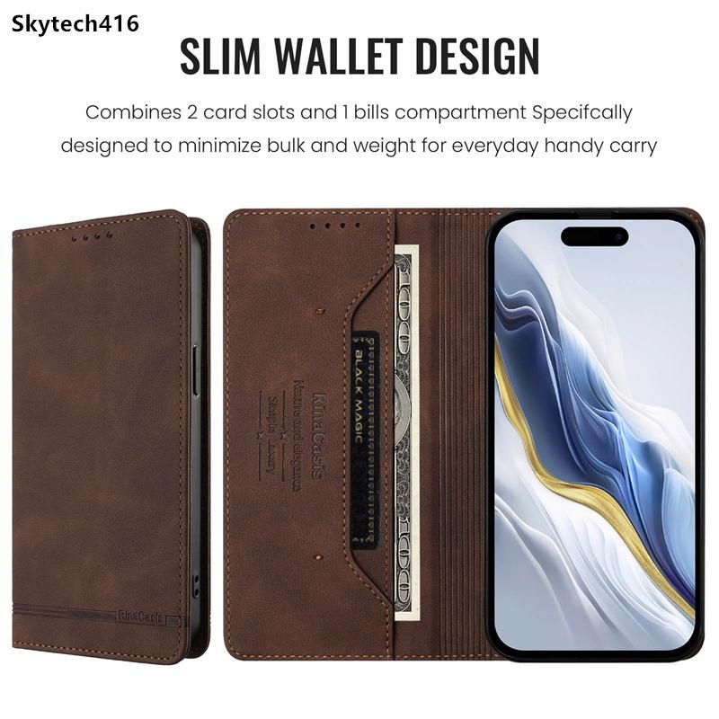 Flip Leather Case For Realme Narzo 20 30A 50 60X 70 70X 80 80X N53 N63 N65 Pro 4G 5G Casing Phone Cover Wallet Card Slot Shockproof Anti-Drop