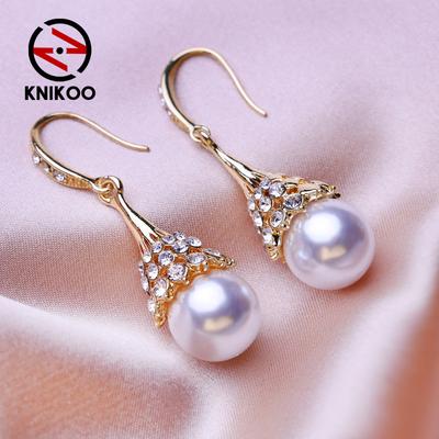 Earrings For Women Fashion Pearl Earrings Jewerly For Wedding Bride Party Earrings Gifts