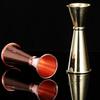 Neue Edelstahl-Messbecher Doppeldesign Getränke Spirituosen Doppelt Cocktail-Jigger Japanischer Jigger mit Messskala innen