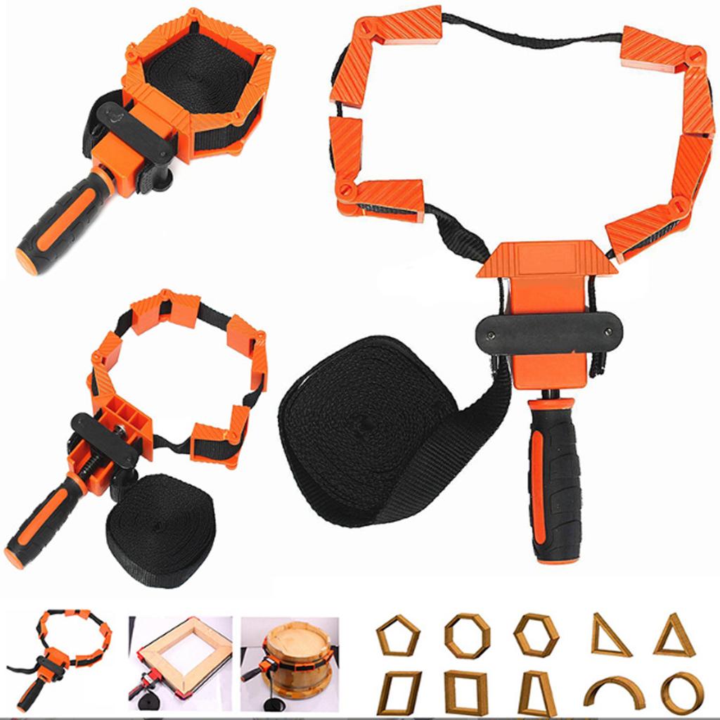 4m Nylon Band Clamp Plastic Portable Compact Strap Clamp Woodworking Frame Clamp