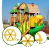 Pirate Ship Wheel Toy Gym Steering Playground Accessories for Tree House Play Outdoor
