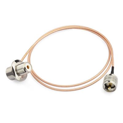 M-Typ Kabel MP-MJ (Buchse auf Stecker RG316) 3m Verlängerungskabel, Koaxialkabel für Fahrzeuge, Abnehmbarer Koaxialschalter, für Mobile Antennen, Hoch