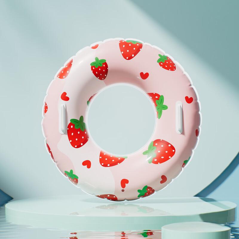 Youyou Adult Thickened Anti-Rollover Dual Airbag Swimming Ring