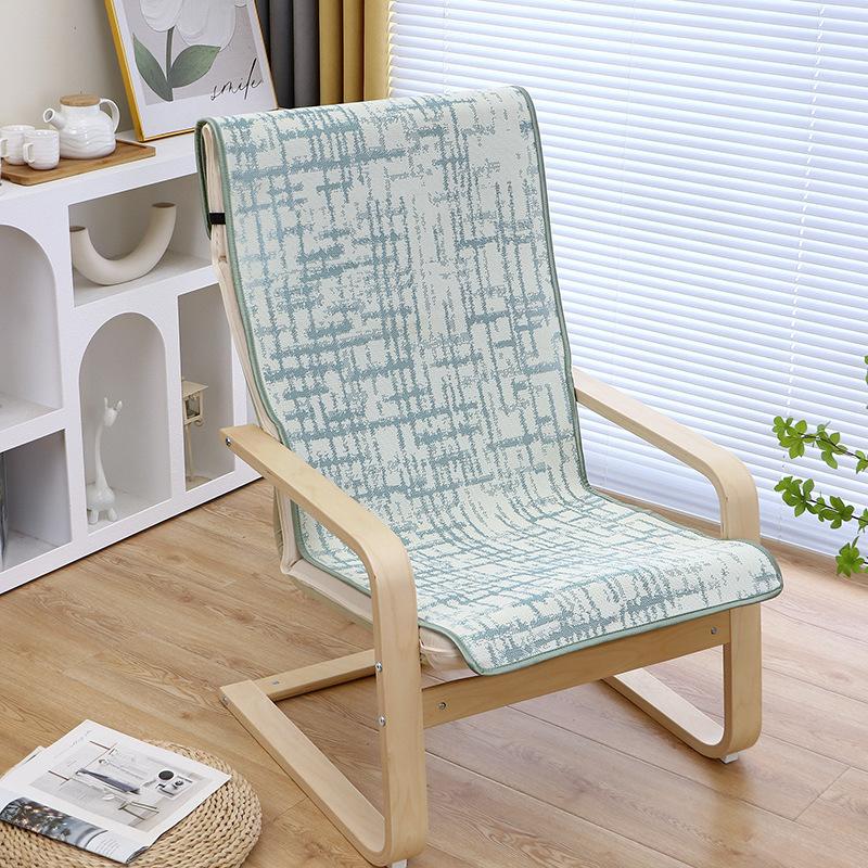 Schaukelstuhl Loungesessel Sessel, Kangbao Schaukelstuhl Pelo Stuhl Kostenloses Stuhlkissen mit Schwamm Stuhlbezug