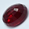 NATURAL Red Ruby Oval Shape 30.20 Ct CERTIFIED Ring Size Loose Gemstone YS-326