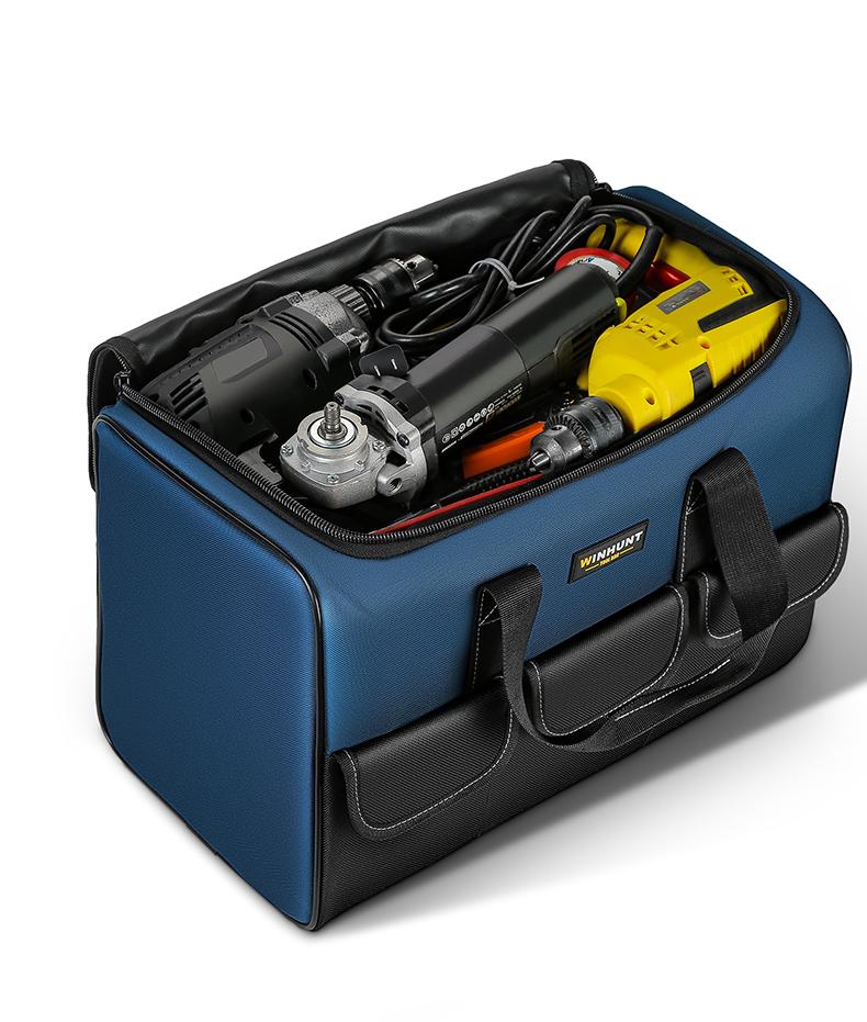 Everwinners Multifunctional Thickened Canvas Tool Bag for Electricians