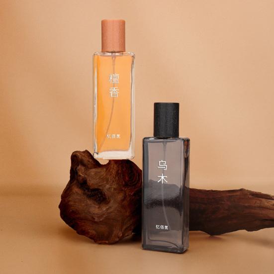 Oud Sandalwood Perfume for Men, Long Lasting Woody Cologne, 50ml Niche Scent Cologne, Stylish Men Fragrance Gift for Him