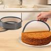 Silikonové pečicí vložky Opakovaně použitelné pekáče Nepřilnavá podložka Horkovzdušná fritéza Pečicí podložky Žáruvzdorná grilovací mísa na dort, pizzu, pečivo, sušenky, chléb
