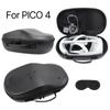 Small Traveling Box EVA PU Carrying Box for  4 VR Headset Box  Organizers Easy To Open Close Hard Carry Holder