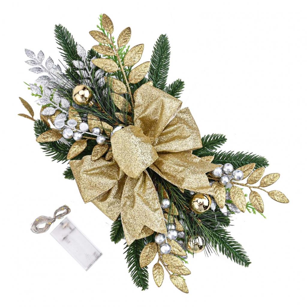 Piękna ozdoba świąteczna na schody i do dekoracji wewnętrznych