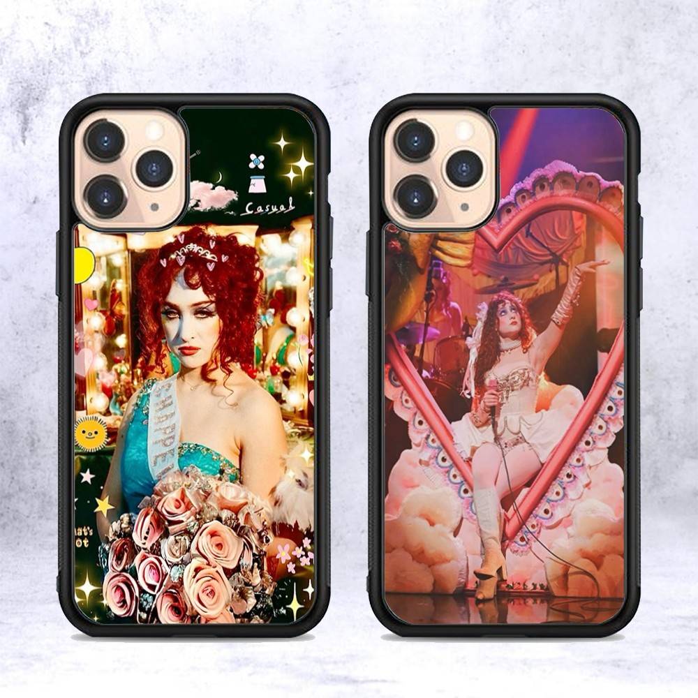 Singer C-Chappell R-Roan Phone Case Wireless Charging PC+TPU For IPhone 11 12 13 14 15 16 17 Pro Max Plus Case