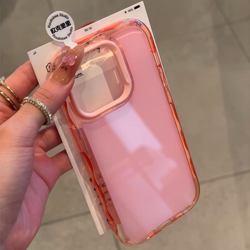 

Jelly Candy Transparent Phone Case For iPhone 17 Pro Max Air 15 14 Plus 16 13 12 11 Pro Shockproof Armor Protection Cover iPhone17 Pro