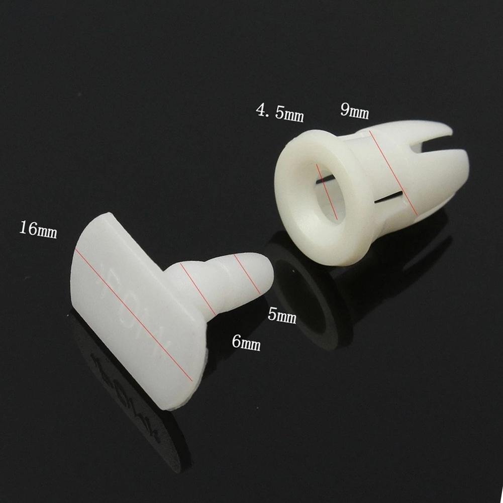 10set For Mercedes-Benz Auto Fastener Clips Side Skirt Door Sill Card Panel Linning Repair Trim Clips Car Accessories