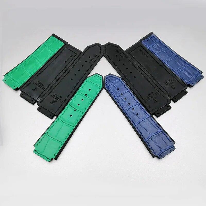26mm*19mm skinnklokkeremspenne 22mm for HUBLOT Big Bang Series Silikonklokke Armbåndsurtilbehør