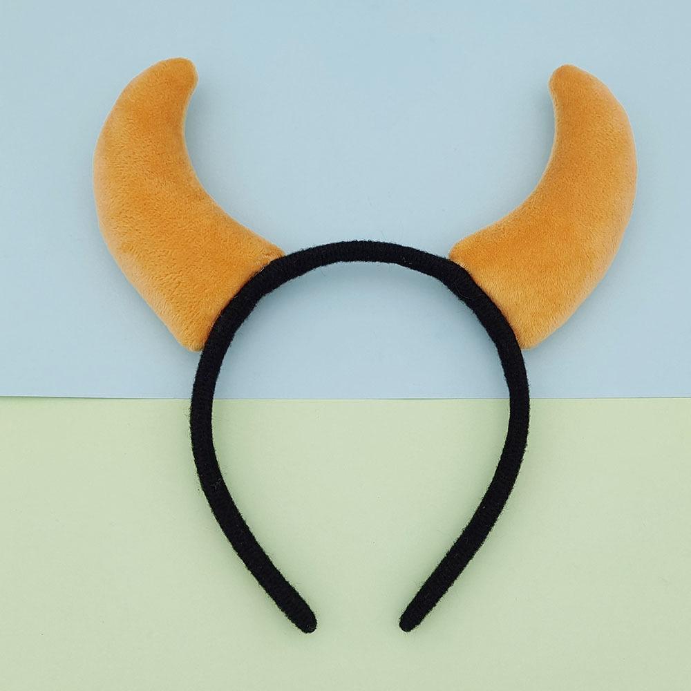 Halloween & Christmas Faux Horn Headband for Adults and Children - Festival, Performance, Masquerade Party Ears Headwear