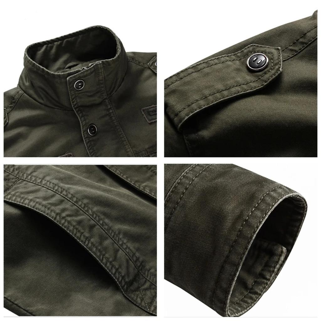 Men Bomber Jacket 2025 Spring Autumn New Cotton Army Tactics Military Coat Mens Brand Outwear Fashion Casual Outdoor Jacket Men