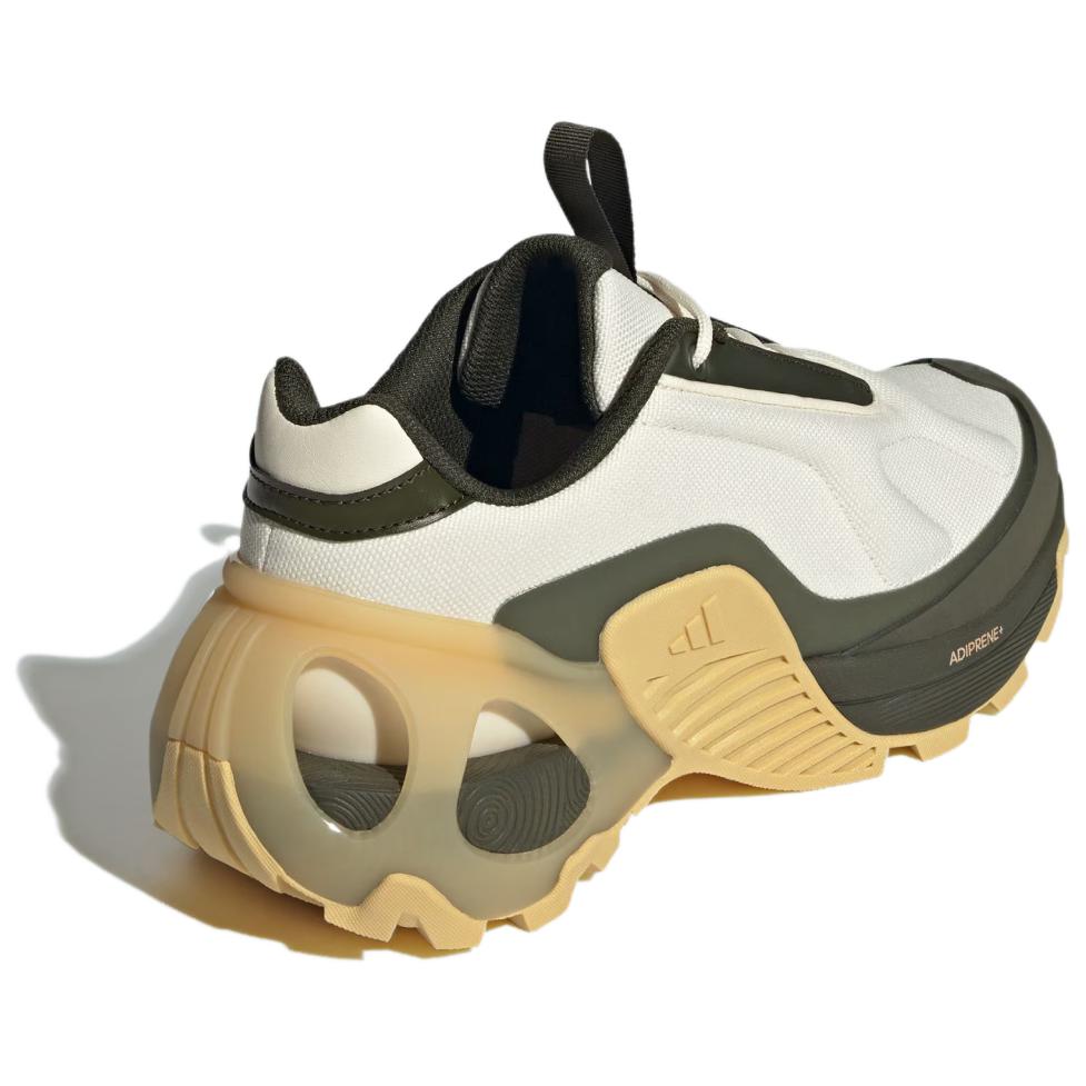 Adidas Wonder Runner Non-Slip Durable Low-Top Casual Running Shoes Unisex Sneakers White Yellow Green JI2032