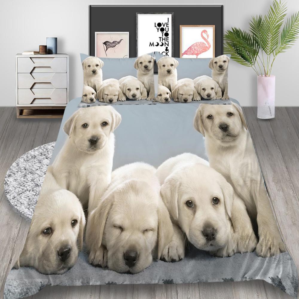 3D Digital Printed Animal Series Bedding Set, Bedroom Duvet Cover, Pillowcase, Single/double Bed AU King Full Size Bedding, Home Decoration