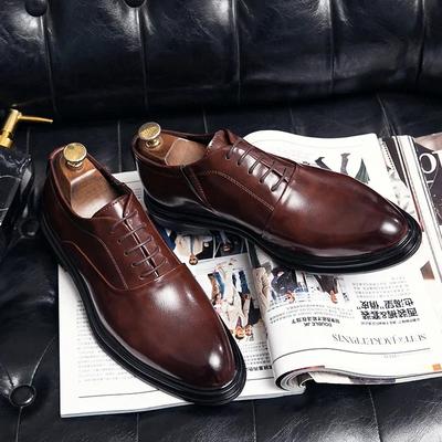 Herren Anzugschuhe Klassische Business Casual Lederschuhe Luxuriöse Herren Hochzeitsschuhe Modische Leder Formale Schuhe Oxford Büro Fußbekleidung