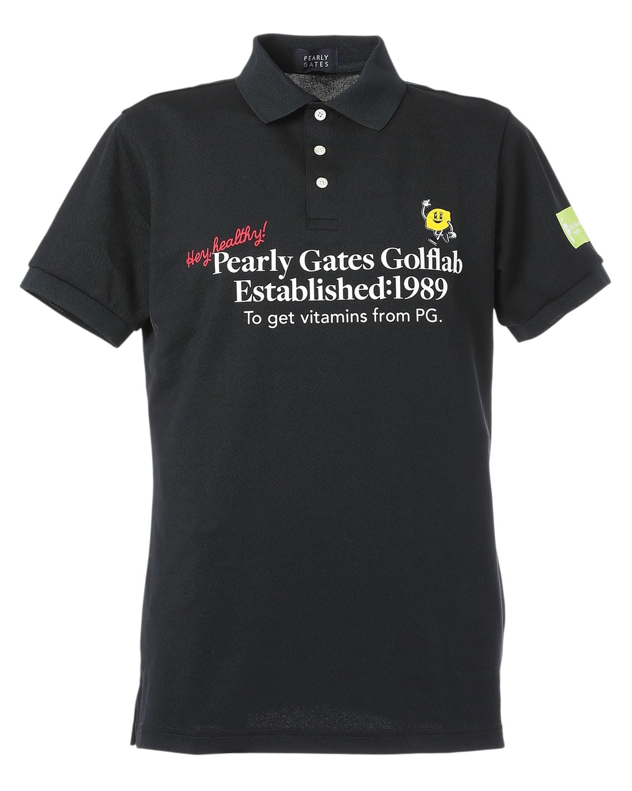 

PEARLY GATES Футболка-поло с коротким рукавом для размера 4 Размер Размер 120 Мужская (Влагоотводящая, быстросохнущая сетка) Гольф, (Темно-синий), 053-5160501, (M)