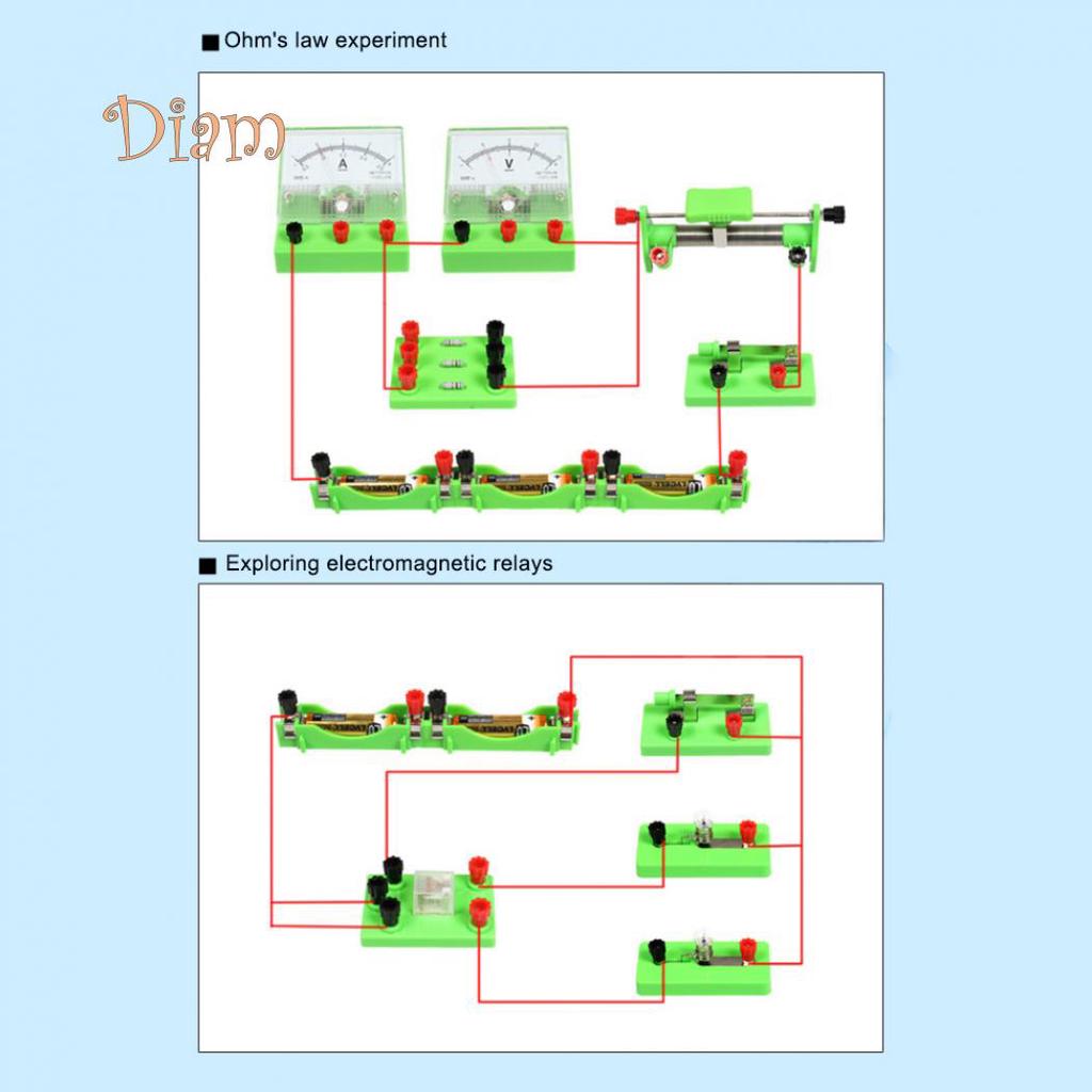 OBS Physics Labs Experimentierset für Stromkreise und Magnetismus für die Mittelstufe