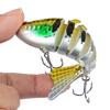 Fishing Lures Multiple Sections Baits Fishhooks Saltwater 3D Artificial Fishing Lures Segment Swimbait Fishing Tackle