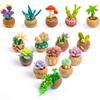 Beginner Friendly Wool Craft Set Animal Plant Creations With Fibers