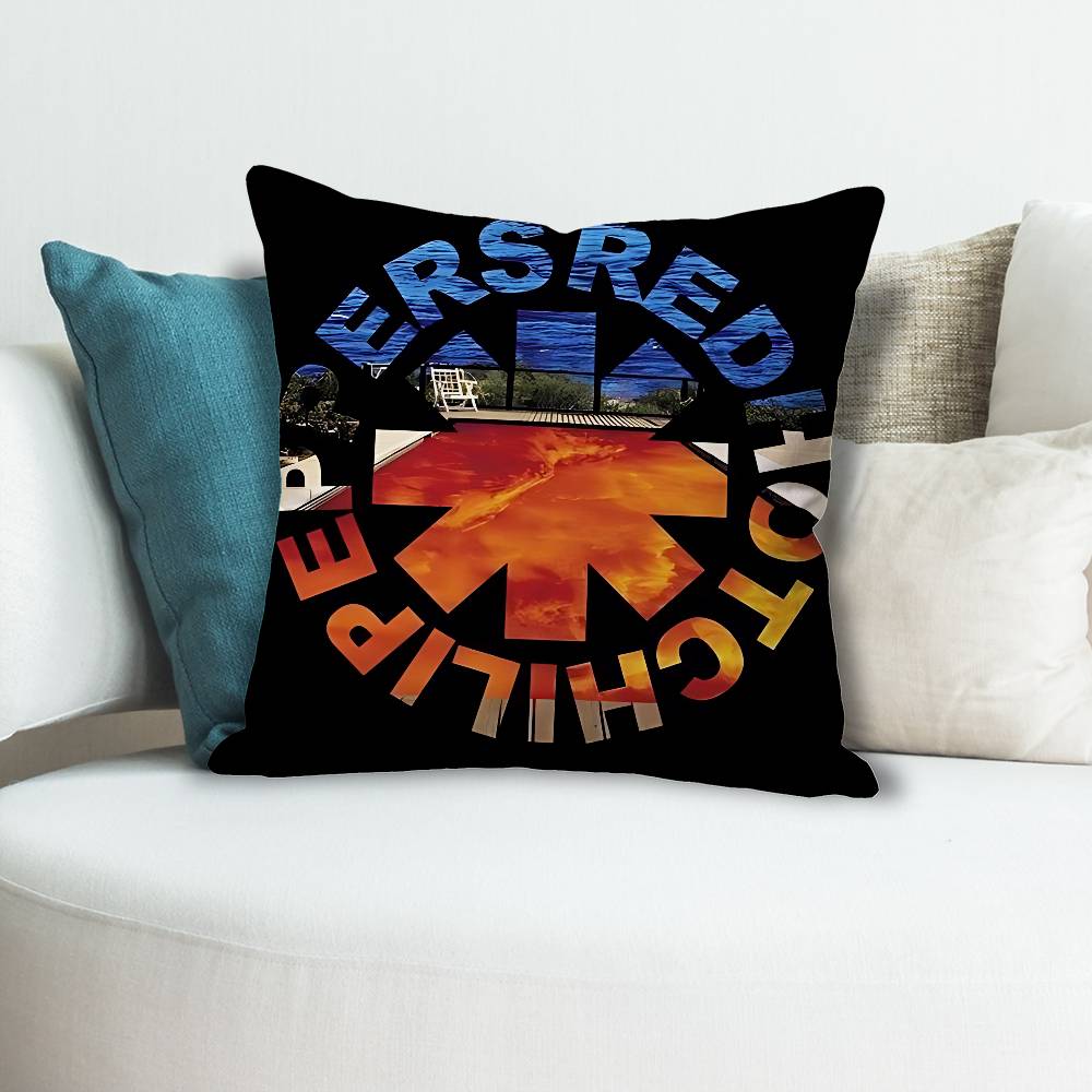 Red Hot CChili PPeppersS Anime Celebrity Merchandise AllMatch Printed Pillow Case Sofa Car Office Room Decoration Protector