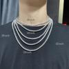 12mm Full Diamond Hip Hop Necklace: Men's Punk Retro Ins Style Exclusive