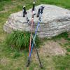Trekking Pole Ultra-Light Telescopic Folding Trekking Mountain Climbing Walking Stick Cane Walking