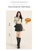 Women's 2026 Retro Plaid Woolen Chain High-Waist Bodycon A-line Skirt