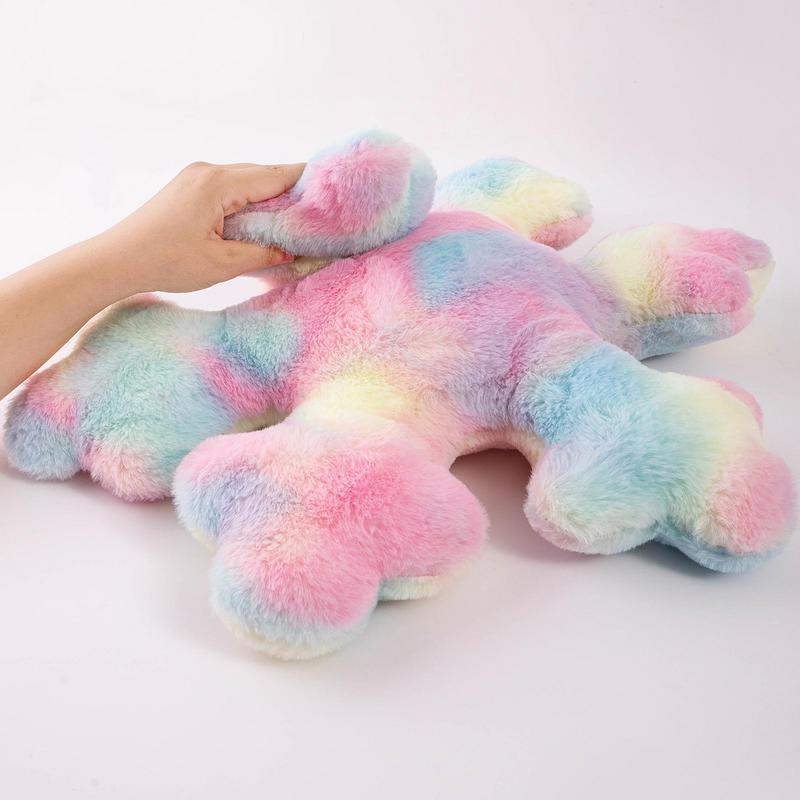 Christmas Snowflake Pillow Filled PP Cotton White Snow Cushion Home Holiday Decoration New Year 2024 Cojines Navidad