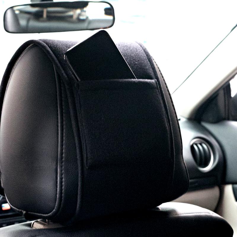 car sticker headrest cover For Toyota Avensis Avalon Corolla Rav4 Camry Yaris Prius Prado Vios Tacoma Tundra Land Cruiser Stylin
