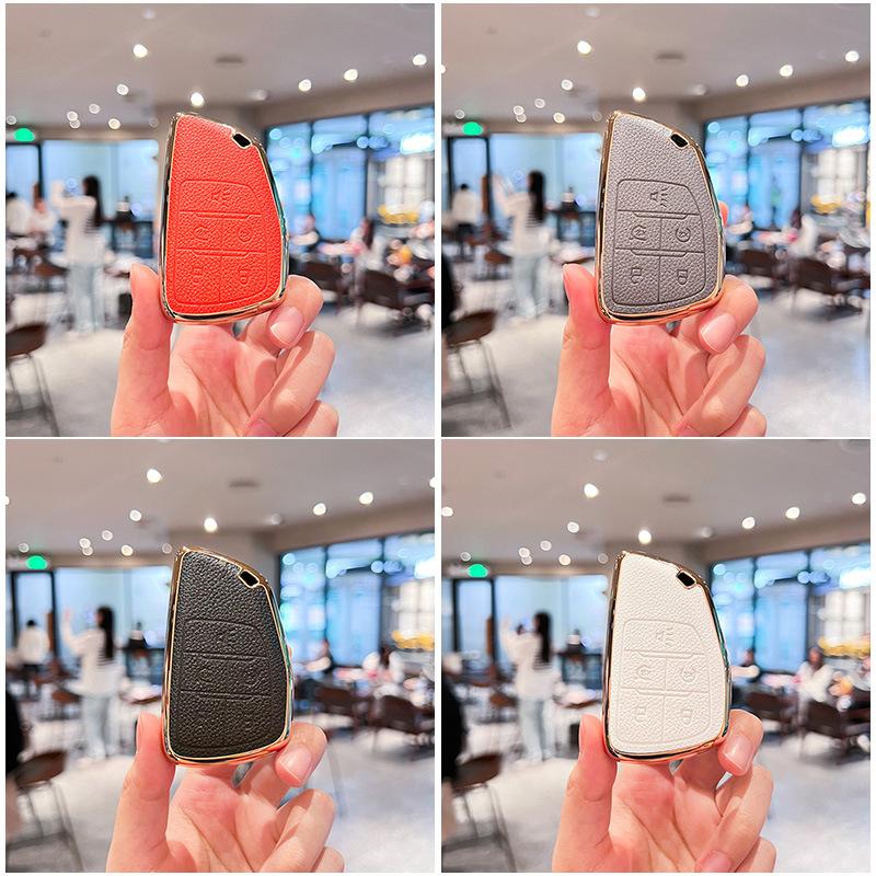 

Применимо к чехлу для ключа Buick Envision 2023 года, премиум плюс, мужской, автомобиль Century, 24, LaCrosse, чехол-пряжка, сумка