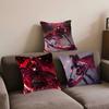 Cartoon Animation Rose Cushion Cover Car Throw Pillow Case For Sofa Car Christmas Gift 40x40cm 45x45cm