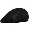 Dames Baret Mode Heren Mesh Pet Casual Effen Baretten Vrouwelijke Zomer Zachte Top Vizier Hoed Voor Mannen 55-59cm Hoofdomtrek Unisex