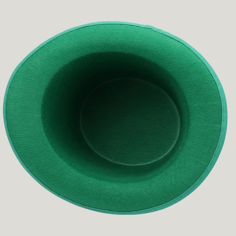 Cappello Unisex Leprechaun Jazz Cabaret Tessuto Morbido in Cotone Perfetto Per Feste A Tema Evento