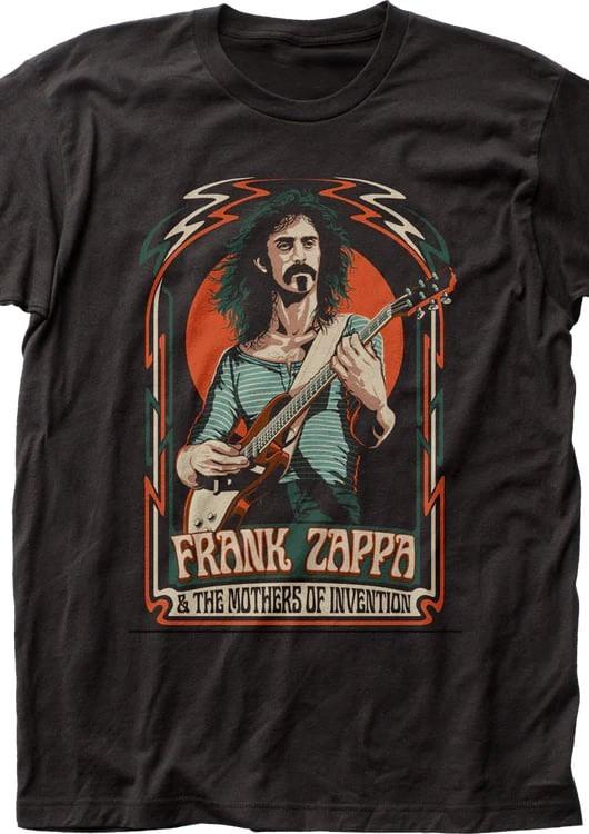 Hot Mothers of Invention Frank Zappa For Fans All Size Black Unisex Shirt SA429