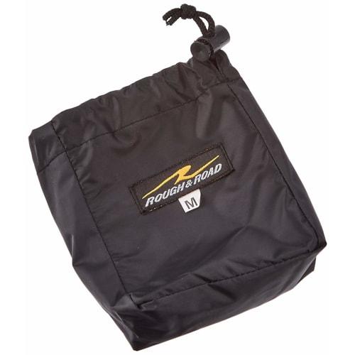 ROUGH&ROAD Motorcycle Rain Shoe Cover Emergency Shoe Cover Black M RR7923