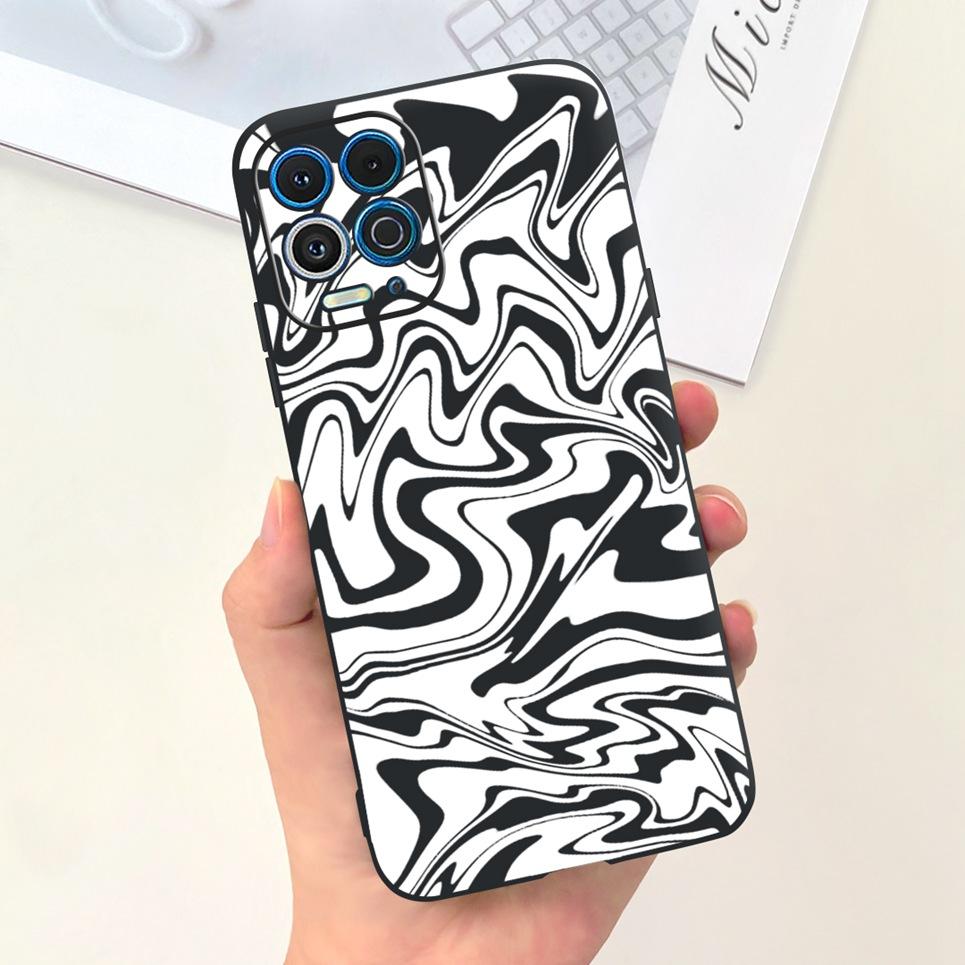 For Cover Motorola Edge S 5G / Motorola Moto G100 Gothic Style Black Cat Cool Pattern Funda Etui For MotoG100 EDGES Soft TPU Bag