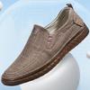 Spring and Autumn Beef Tendon Sole Cloth Shoes Driving Shoes Breathable Linen Upper Casual Wear-resistant Shoes Men's Shoes